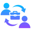 High-volume business traders icon